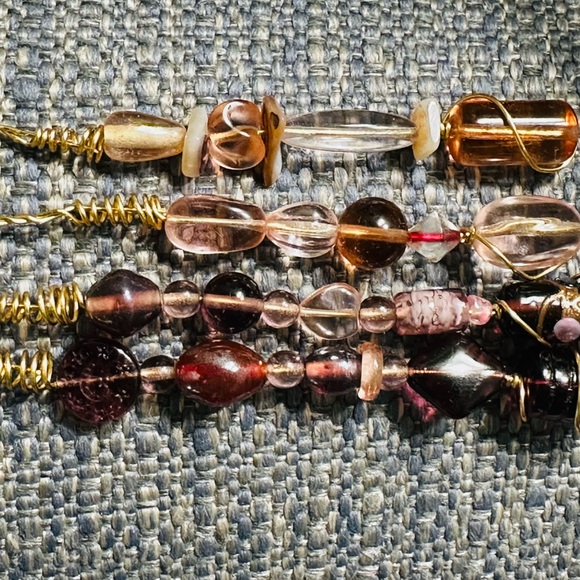 4 Plants Decorations. Beads Plants Unique Decorations. Handmade. Order your set! - Picture 8 of 13